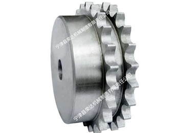 不锈钢双排链条链轮 Stainless steel double-row chain sprocket
